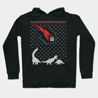 The Last Christmas Gift - Ugly Christmas Sweater Dinosaur Lover Gift Hoodie